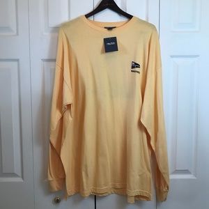Nautica US-1 NWT Yellow L/S Shirt Mens sz XXL